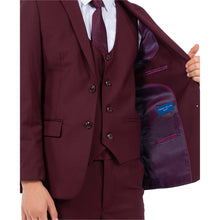 Load image into Gallery viewer, Perry Ellis Boy's 5pc Solid Suit