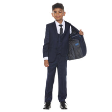 Load image into Gallery viewer, Perry Ellis Boy's 5pc Windowpane Suit