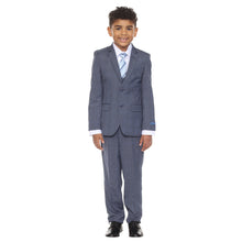Load image into Gallery viewer, Perry Ellis Boy's 5pc Glenplaid Suit