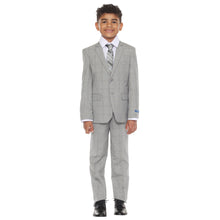 Load image into Gallery viewer, Perry Ellis Boy's 5pc Glenplaid Suit