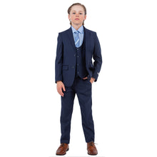 Load image into Gallery viewer, Stacy Adams Boy's 5pc Solid Suit