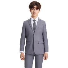 Load image into Gallery viewer, Stacy Adams Boy's 5pc Solid Suit