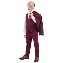 Load image into Gallery viewer, Stacy Adams Boy's 5pc Solid Suit