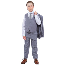 Load image into Gallery viewer, Stacy Adams Boy's 5pc Solid Suit