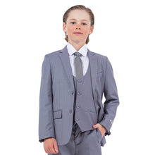 Load image into Gallery viewer, Stacy Adams Boy's 5pc Solid Suit
