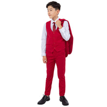Load image into Gallery viewer, Stacy Adams Boy's 5pc Solid Suit