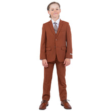 Load image into Gallery viewer, Stacy Adams Boy's 5pc Solid Suit