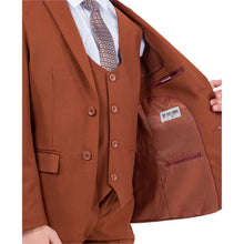 Load image into Gallery viewer, Stacy Adams Boy's 5pc Solid Suit