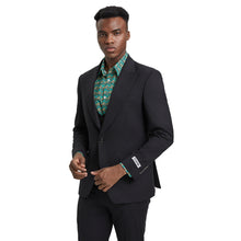 Load image into Gallery viewer, Men's Stacy Adams Hybrid-Fit 3pc Suit Set, Jacket Vest and Pants