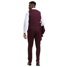 Load image into Gallery viewer, Men's Stacy Adams Hybrid-Fit 3pc Suit Set, Jacket Vest and Pants