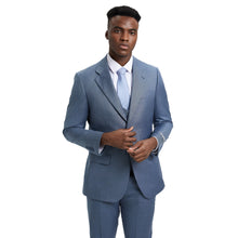 Load image into Gallery viewer, Men's Stacy Adams Sharkskin 3-Piece Suit