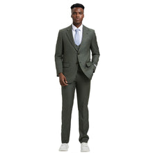 Load image into Gallery viewer, Men's Stacy Adams Sharkskin 3-Piece Suit