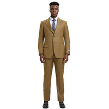 Load image into Gallery viewer, Men's Stacy Adams Sharkskin 3-Piece Suit