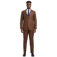 Load image into Gallery viewer, Men's Stacy Adams Sharkskin 3-Piece Suit