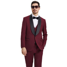 Load image into Gallery viewer, Men's Stacy Adams Hybrid-Fit 3pc Tuxedo Set