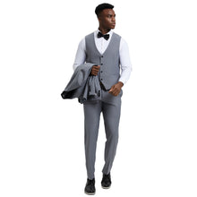 Load image into Gallery viewer, Men's Stacy Adams Hybrid-Fit 3pc Tuxedo Set