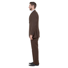 Load image into Gallery viewer, Men's Modern-Fit 3pc Pinstripe Suit, Notch Lapel
