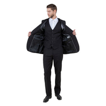 Load image into Gallery viewer, Men's Slim-Fit 3pc Suit, Notch Lapel
