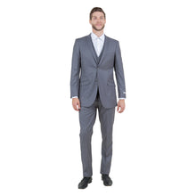 Load image into Gallery viewer, Men's Slim-Fit 3pc Suit, Notch Lapel
