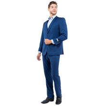 Load image into Gallery viewer, Men's Slim-Fit 3pc Suit, Notch Lapel
