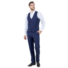 Load image into Gallery viewer, Men's Slim-Fit 3pc Suit, Notch Lapel
