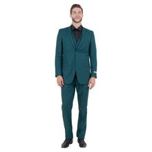 Load image into Gallery viewer, Men's Slim-Fit 3pc Suit, Notch Lapel
