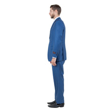 Load image into Gallery viewer, Men's Modern-Fit 3pc Sharkskin Suit Set
