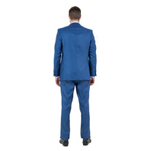 Load image into Gallery viewer, Men's Modern-Fit 3pc Sharkskin Suit Set
