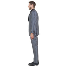 Load image into Gallery viewer, Men's Sharskin Slim-Fit 3-Piece Suit
