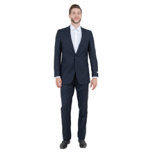 Load image into Gallery viewer, Navy Solid 2-PC Slim Fit Performance Stretch Suits
