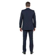 Load image into Gallery viewer, Navy Solid 2-PC Slim Fit Performance Stretch Suits
