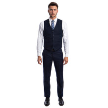 Load image into Gallery viewer, Men's 3pc Solid Suit, Notch Lapel
