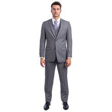 Load image into Gallery viewer, Men's 3pc Solid Suit, Notch Lapel
