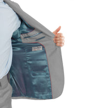 Load image into Gallery viewer, Melange Gray 2-PC Slim Fit Stretch Suits
