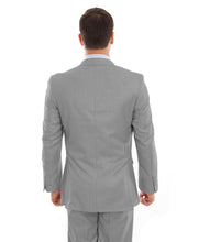 Load image into Gallery viewer, Melange Gray 2-PC Slim Fit Stretch Suits
