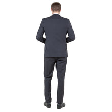 Load image into Gallery viewer, Dark Grey Men's Ultra Slim-Fit 3pc Suit w/ Expandable Waistband
