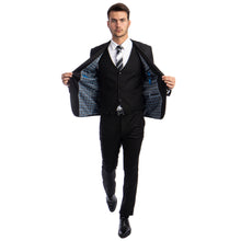 Load image into Gallery viewer, Men's Skinny-Fit Solid 3pc Suit
