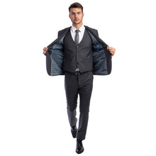 Load image into Gallery viewer, Men's Skinny-Fit Solid 3pc Suit
