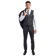 Load image into Gallery viewer, Men's Skinny-Fit Solid 3pc Suit
