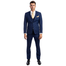 Load image into Gallery viewer, Men's Skinny-Fit Solid 3pc Suit
