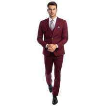 Load image into Gallery viewer, Men's Skinny-Fit Solid 3pc Suit
