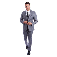 Load image into Gallery viewer, Men's Skinny-Fit Solid 3pc Suit
