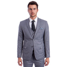 Load image into Gallery viewer, Men's Skinny-Fit Solid 3pc Suit
