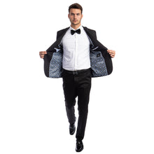Load image into Gallery viewer, Men's Skinny-Fit 2pc Suit w/ Peak Lapel
