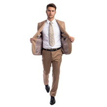 Load image into Gallery viewer, Men's Skinny-Fit 2pc Suit w/ Peak Lapel
