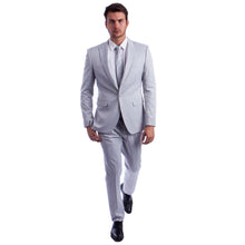 Load image into Gallery viewer, Men's Skinny-Fit 2pc Suit w/ Peak Lapel
