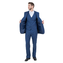 Load image into Gallery viewer, Men's Modern-Fit 3-Piece Suit Set w/ Jacket, Vest and Pants
