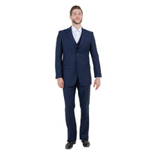 Load image into Gallery viewer, Men's Modern-Fit 3-Piece Suit Set w/ Jacket, Vest and Pants
