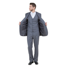 Load image into Gallery viewer, Men's Modern-Fit 3-Piece Suit Set w/ Jacket, Vest and Pants
