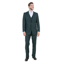 Load image into Gallery viewer, Men's Modern-Fit 3-Piece Suit Set w/ Jacket, Vest and Pants
